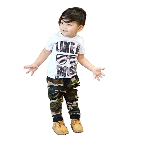 Like a Boss Kids Summer Outfits Casual Toddler