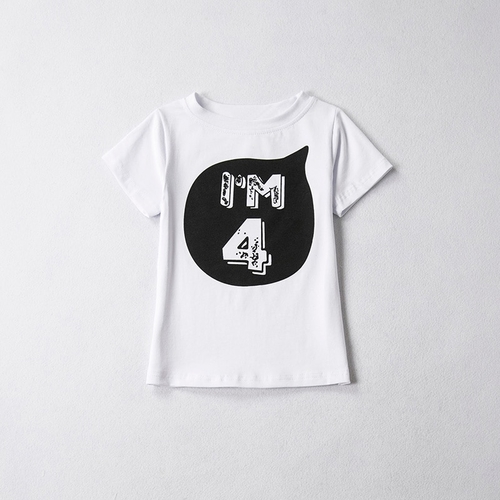 Unisex T Shirt Baby Brand Kids T Shirts Short