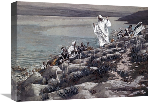 Global Gallery GCS-282925-22-142 22 in. Seek Me Because Ye Eat From th