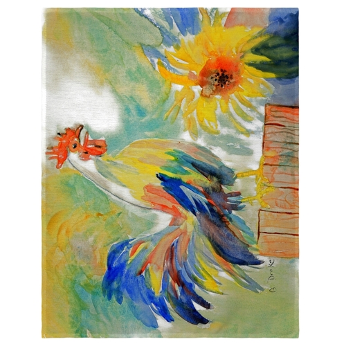 Betsy Drake PM265 14 x 18 in. Betsys Rooster Place Mat - Set of 4