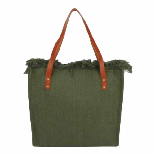 Main Bolso Amalfi verde oscuro image