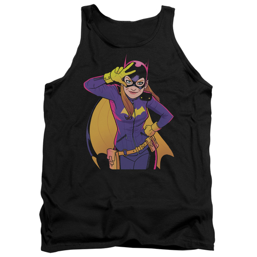 Trevco BM2885-TK-5 Batman & Batgirl Moves Adult Cotton Tank Top, B