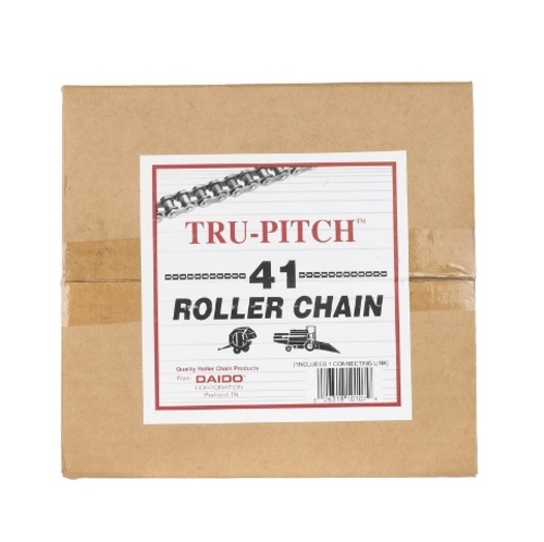 Tru-Pitch TRC41-MD 0.5 in. x 10 ft. Roller Chain  Steel