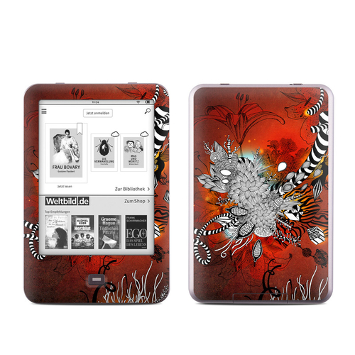 DecalGirl TOLS-WLILLY Tolino Shine Skin - Wild Lilly