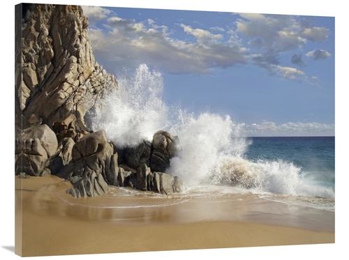 Global Gallery GCS-396475-3040-142 30 x 40 in. Lovers Beach with Crash