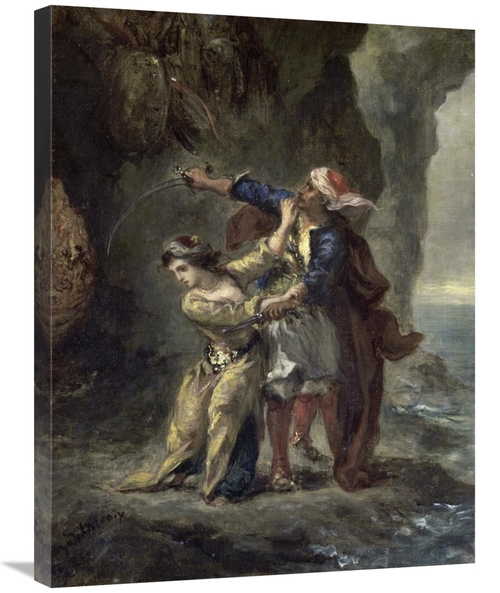 Global Gallery GCS-277370-30-142 30 in. La Fiancee D Abydos Art Print 