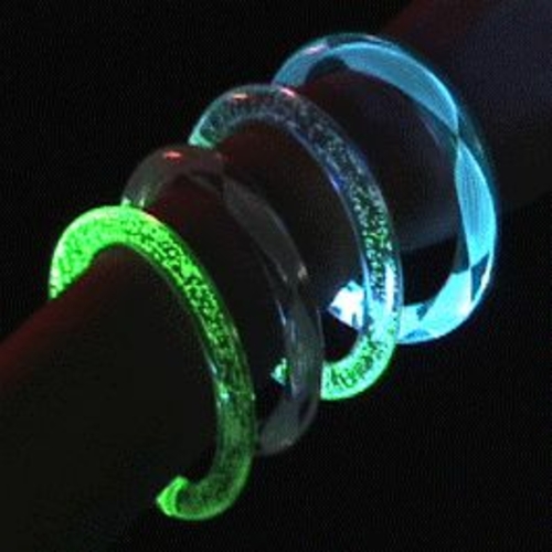 Blinkee 1145041 Rainbow Spiral Bangle Flashing Bracelet