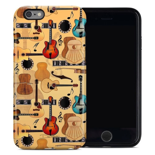 Dan Morris AIP6HC-GTRCOL Apple iPhone 6 Hybrid Case - Guitar Collage