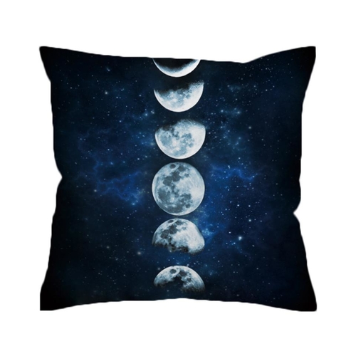 Moon Eclipse Changing Cushion Cover Galaxy Printed