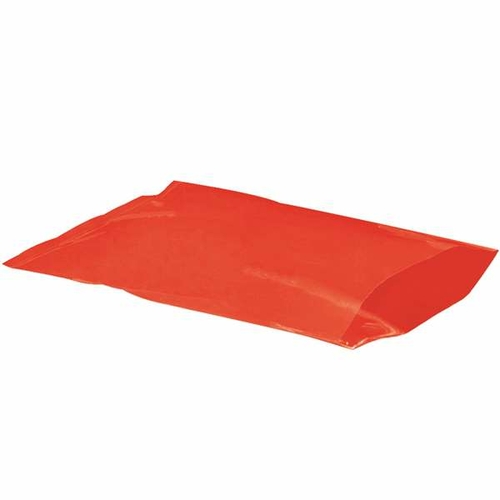 Box Partners PB534R 12 x 15 in. 2 Mil Red Flat Poly Bags - Pack of 100