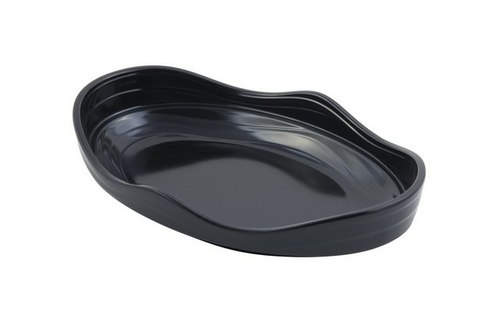 Bon Chef 53206BLACK 12 x 8 x 2.25 in. Euro Round Bowl 1 quart Bowl&#44