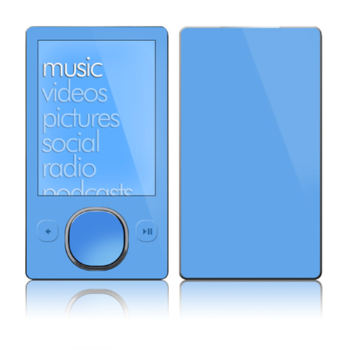 DecalGirl ZSG-SS-BLU Zune 80-120GB Skin - Solid State Blue