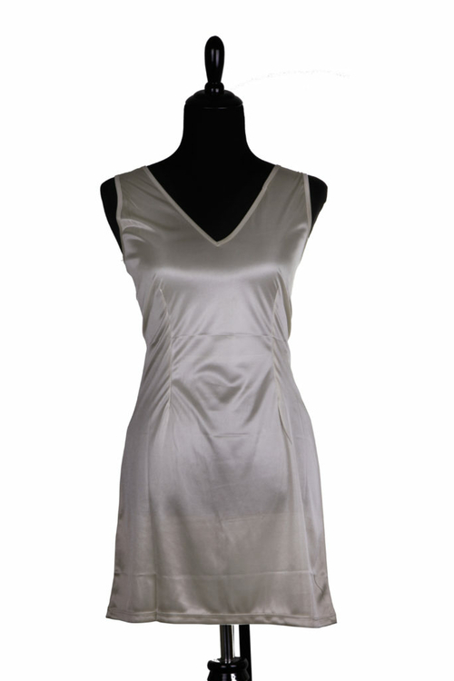 Western Fashion 2332-BGE-L Rayon Slip, Beige - Large