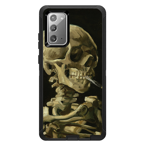 MightySkins OTDSAGNO20-Skull With Cigarette Skin for Otterbox Defender