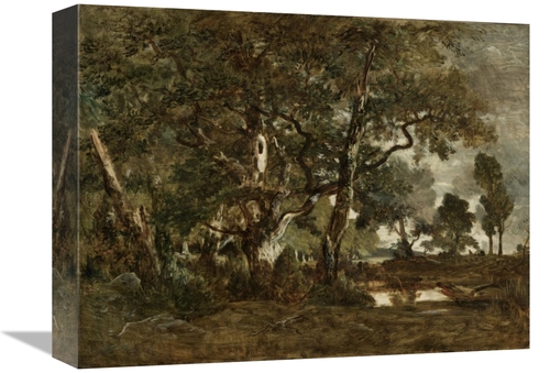 Global Gallery GCS-459891-1216-142 12 x 16 in. Forest of Fontainebleau