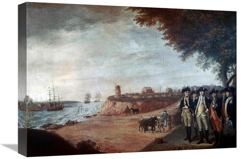 Global Gallery GCS-279337-22-142 22 in. Washington at Yorktown After S