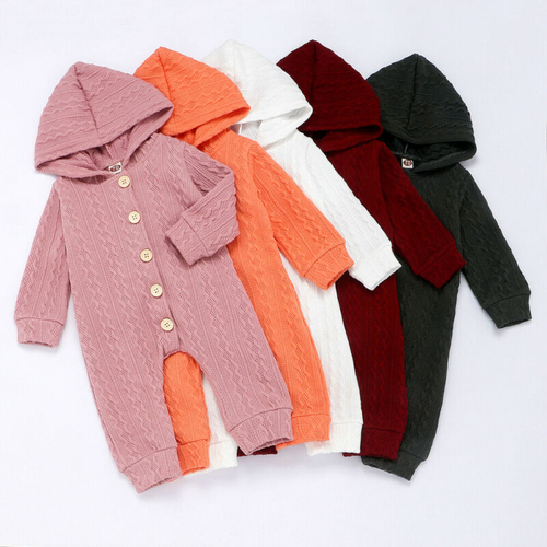 0 24M Infant Baby Girl Boy Autumn Winter Clothes 