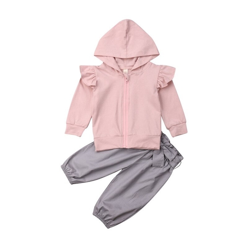 Casual Kids Baby Girls Clothes Autumn Sets