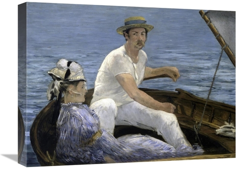 Global Gallery GCS-282390-22-142 22 in. Boating Art Print - Edouard Ma