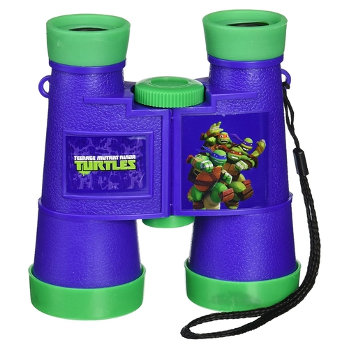 Sakar 70365 7x Magnification Nickelodeon Turtles Binocular - Green & B