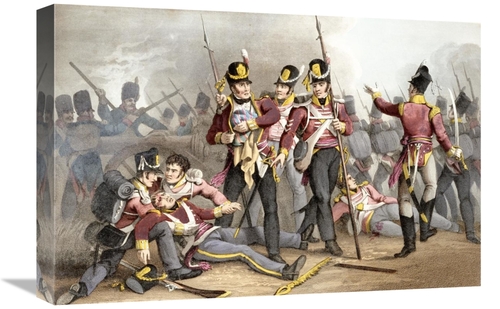 Global Gallery GCS-267944-22-142 22 in. The Buffs at the Battle of Alb