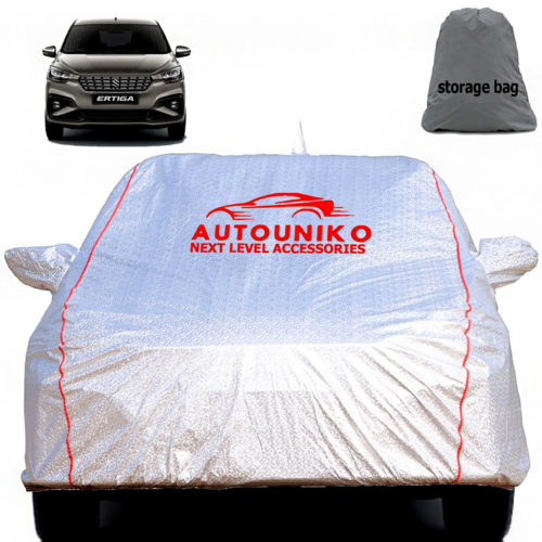 AUTOUNIKO Waterproof Car Body Cover Antena Pocket  Soft Cotton Lining