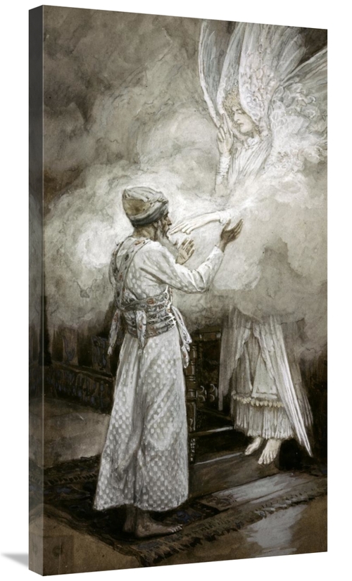 Global Gallery GCS-280529-36-142 36 in. The Vision of Zacharias Art Pr