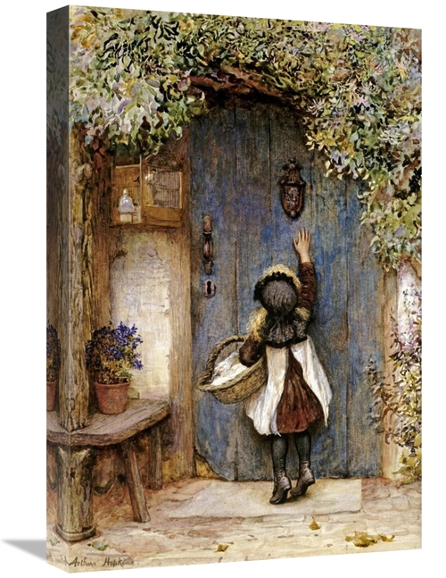 Global Gallery GCS-266580-22-142 22 in. The Visitor Art Print - Arthur