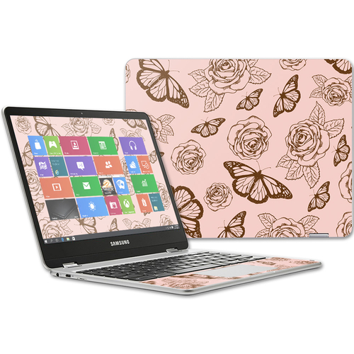 MightySkins SACHBOPL-Butterfly Garden 12.3 in. Skin Decal Wrap for Sam