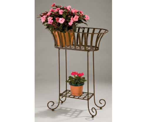 Deer Park D68 PL203X Solera Metal Oval Planter