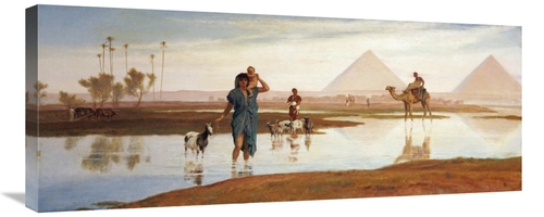 Global Gallery GCS-268021-36-142 36 in. Overflow of the Nile with the 