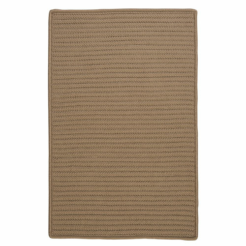 Colonial Mills Rug H770R084X108S Simply Home Solid - Cafe Tostado 7 ft