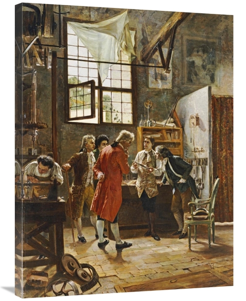 Global Gallery GCS-268002-36-142 36 in. The Inventors Laboratory Art P