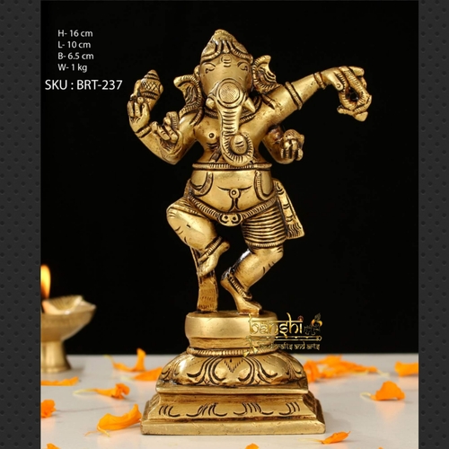 BRASS DANCING GANESH