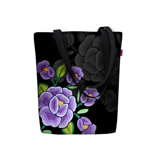 Main Veracruz Shoulder Bag In Canvas Sunny Line Bertoni image