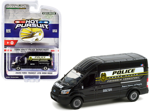 2020 Ford Transit LWB High Roof Van Terre Haute Police Prisoner