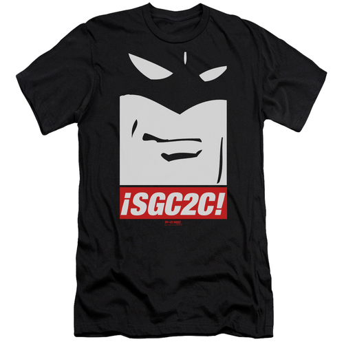 Trevco CN908-SF-4 Space Ghost & SGC2C by Adult 30-1 Short Sleeve T-Shi