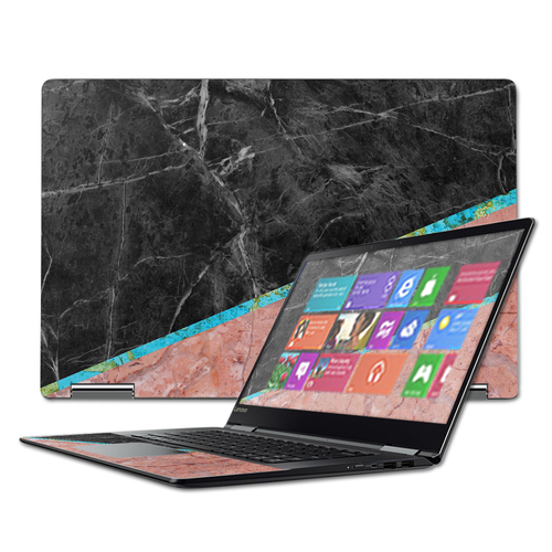 MightySkins LENY71015-Cut Marble 15.6 in. Skin Decal Wrap for Lenovo Y