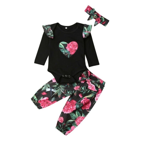 Pudcoco Autumn Newborn kids Infant Baby Girl