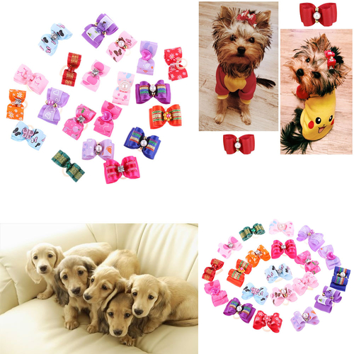 4PCS Elastic Circle Rhinestone Products Double