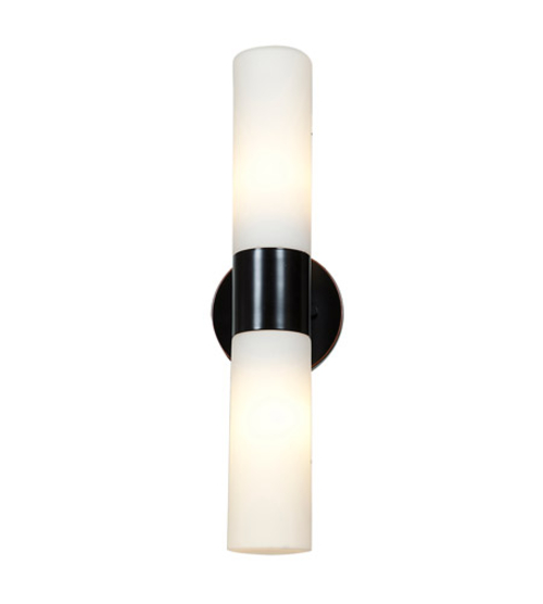Access Lighting 20361-BRZ-OPL 3 in. Eos 2 Light Bronze Wall Light