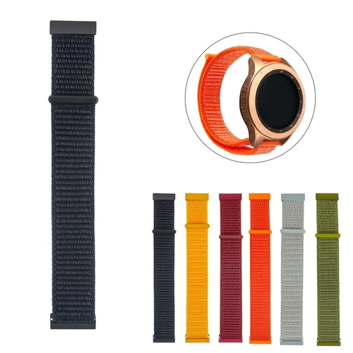 wearable devices Nylon weave Band Wrist Strap 20mm