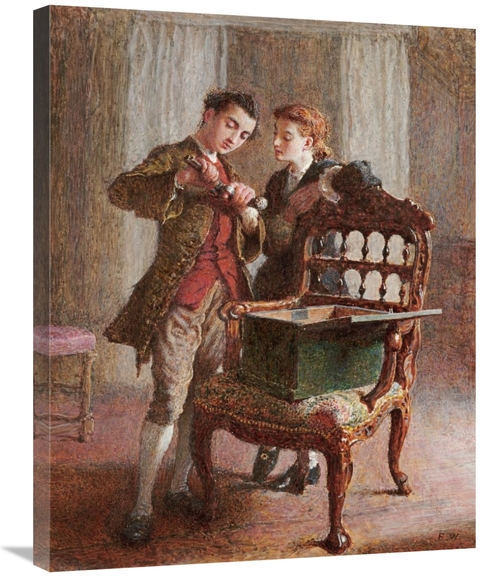 Global Gallery GCS-267545-30-142 30 in. A Drawing Room Scene Art Print