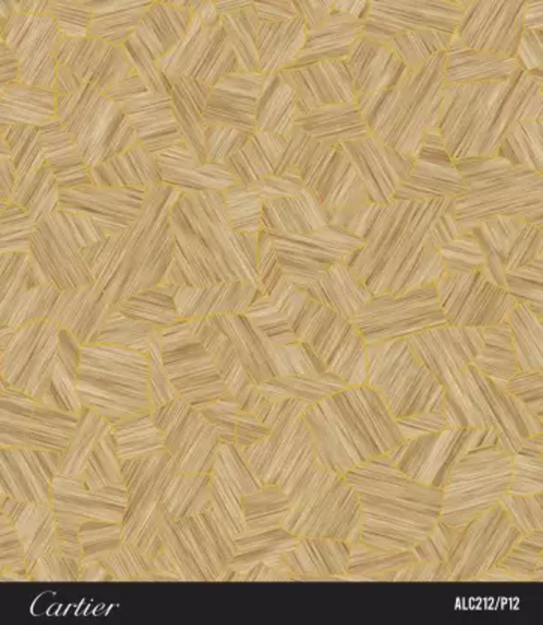 Decorative Gold Wallpaper  (950 cm x 53 cm)