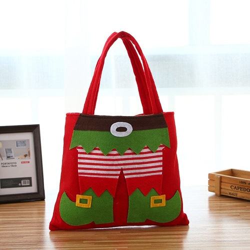 Christmas Cookie Candy Bags Kids Gifts Handbag