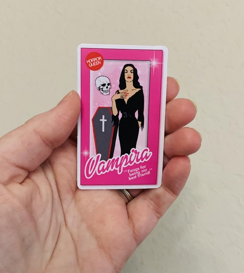 Vampira Horror Doll- Horror Dolls Stickers/Magnet