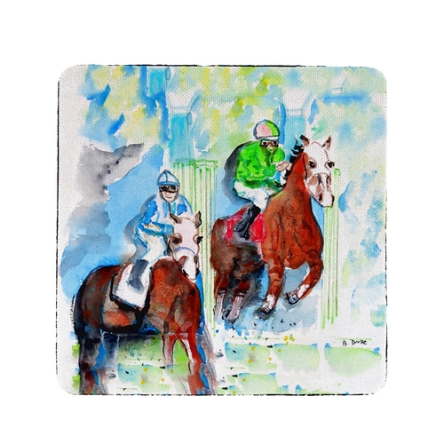 Betsy Drake CT628 Starting Gate Coaster - Set of 4