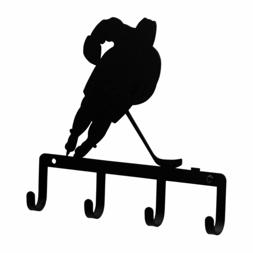 Wrought Iron Hockey Player Key Holder Key Hooks