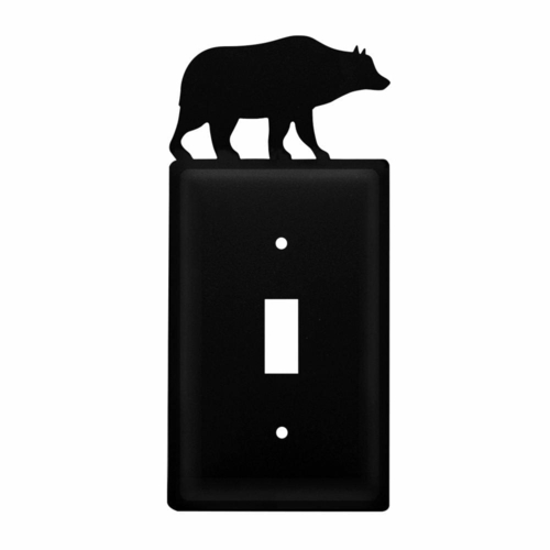 Wrought Iron Bear Switch Cover