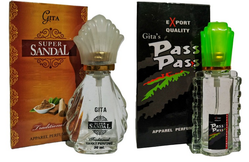 Gita Super Sandal & PassPass COMBO Perfume - 60 ml Pack of 2 (For Men